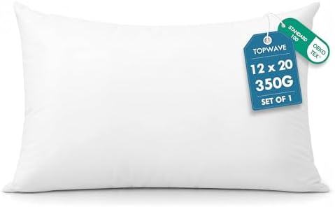 TOPWAVE 12x20 lumbar pillow insert