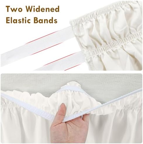 TOPWAVE Beige bed skirt