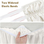 TOPWAVE Beige bed skirt