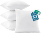 TOPWAVE 18 x 18 decorative pillow inserts set of 4